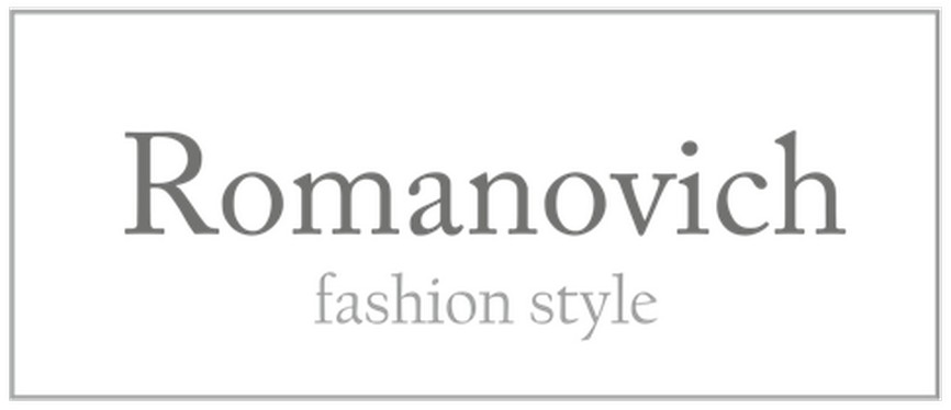 Официальные интернет магазин ROMANOVICH STYLE